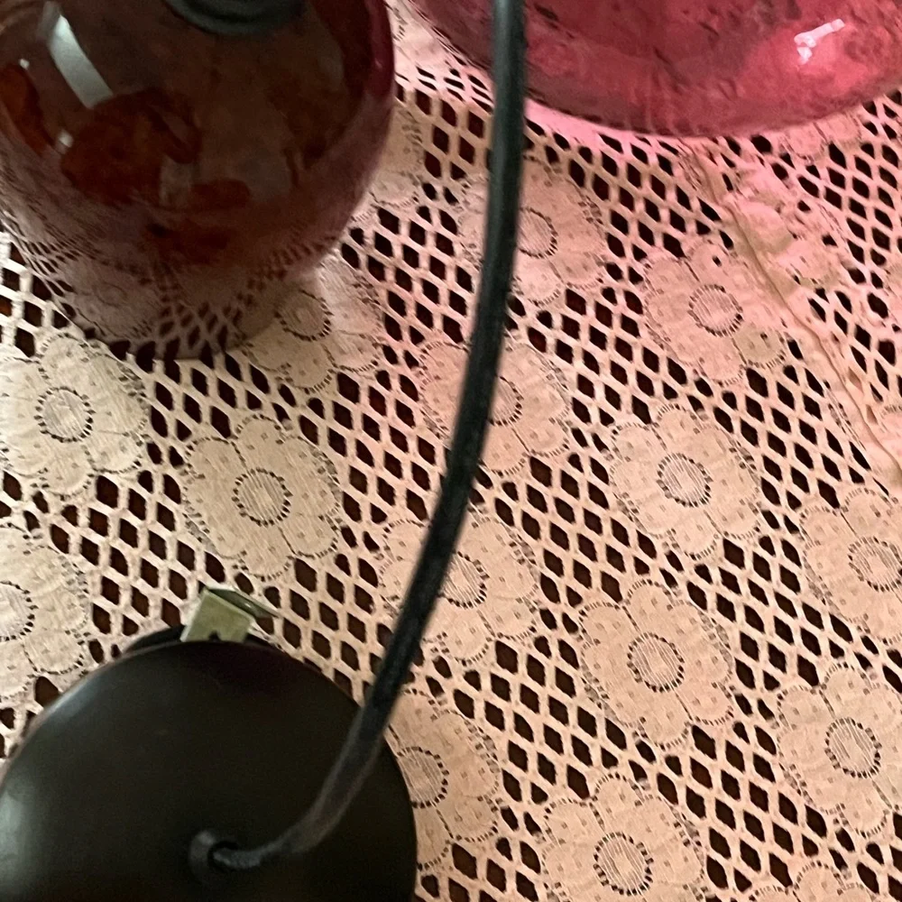 Vintage single Fixture/ bulb Ceiling